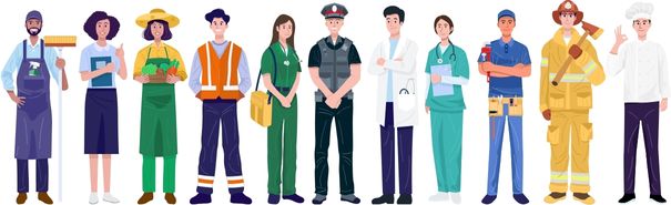Image of different jobs