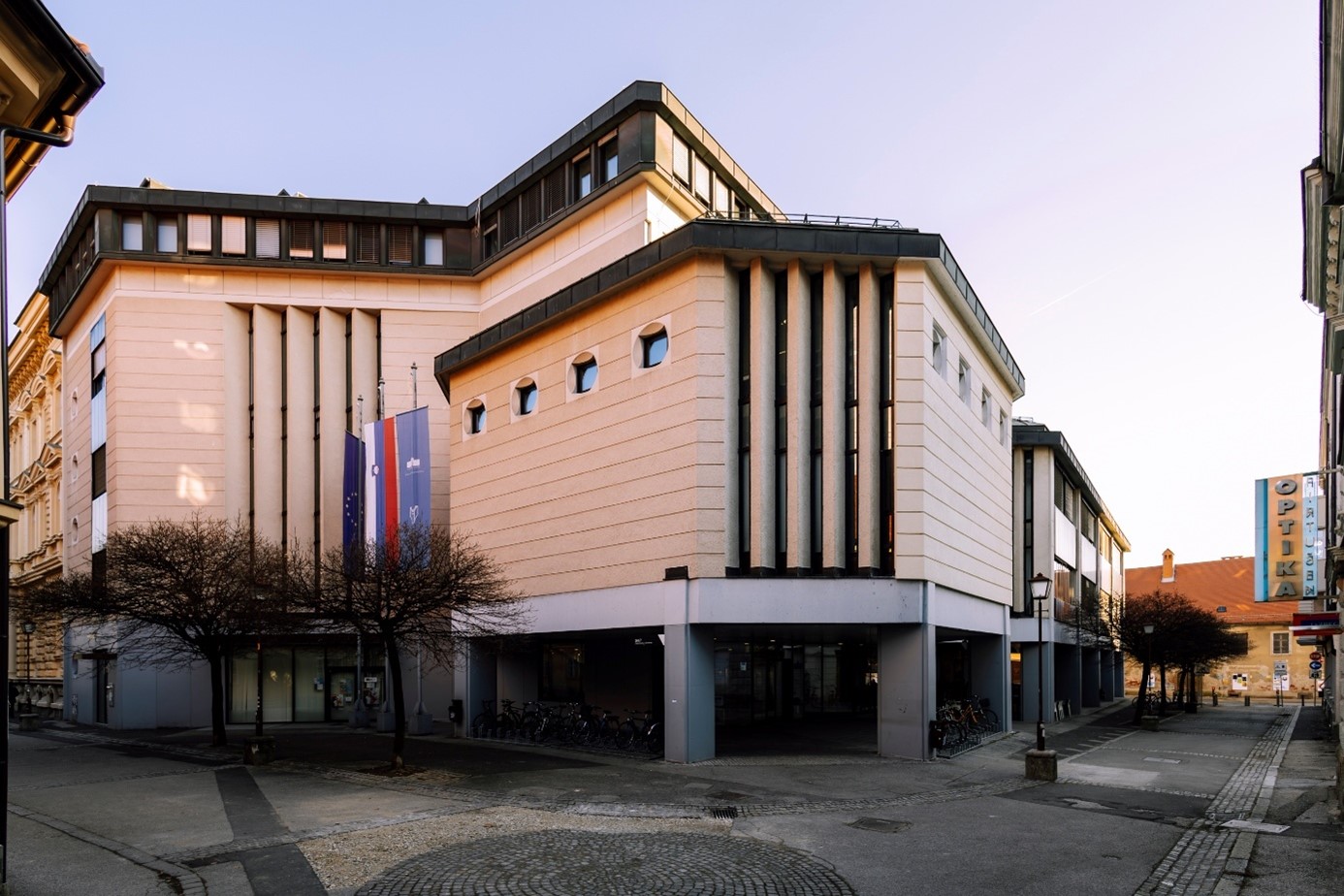 View of the University Library Maribor