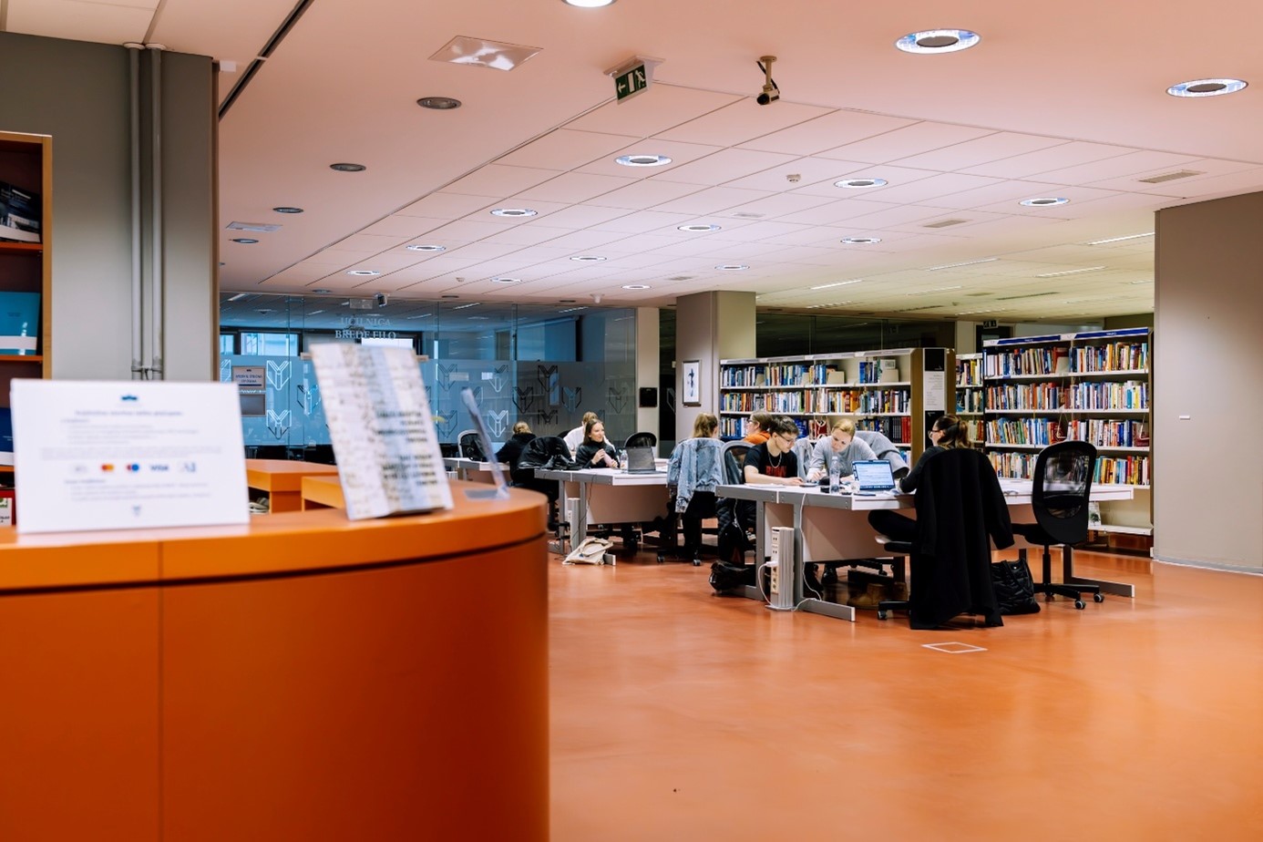 Studying at the University Library Maribor