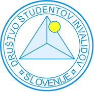 Logotip Društva študentov invalidov Slovenije